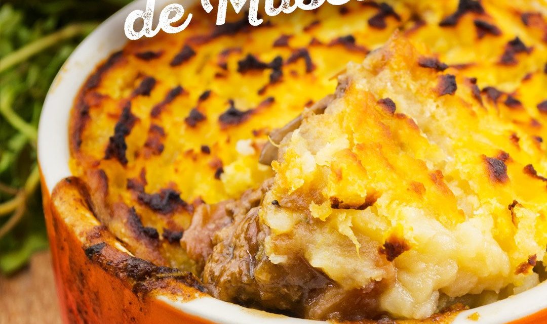 Aquela refeição aconchegante, quentinha e deliciosa. Para seus melhores momentos! Escondidinho de músculo!