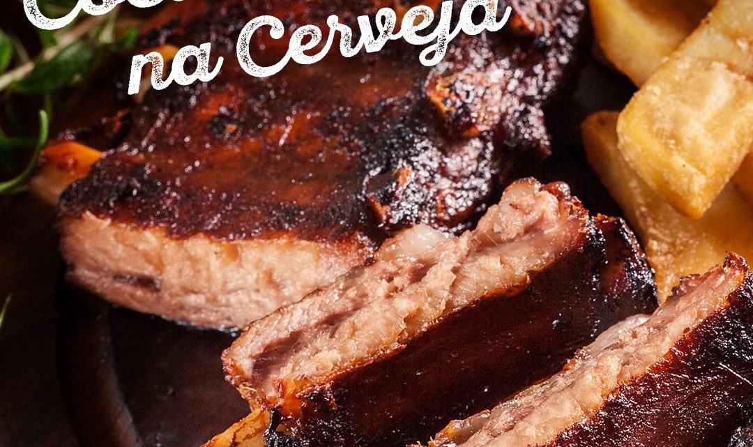 Porque não ir de costela assada na cerveja? Receita fácil e deliciosa!