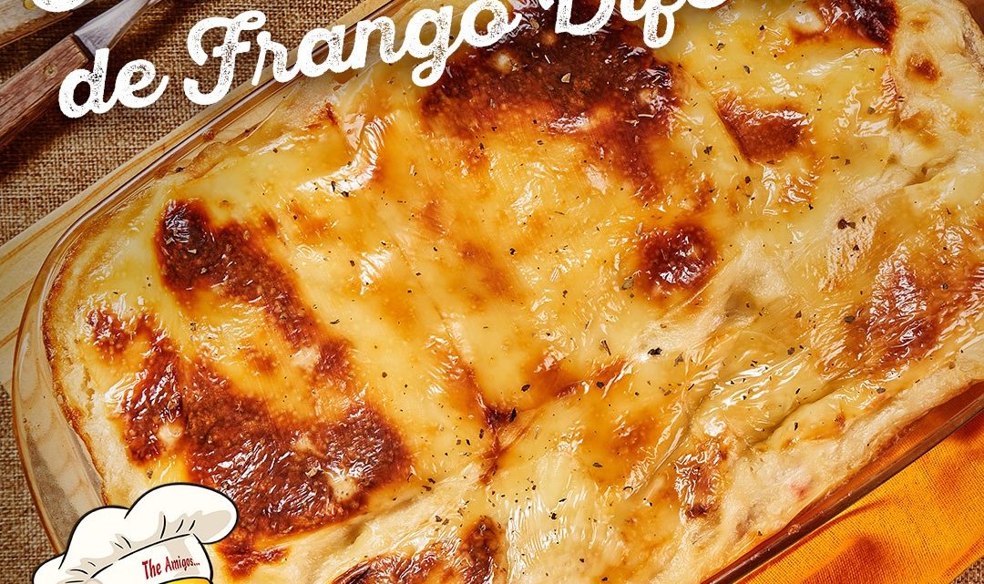 UM CLÁSSICO, COM UM TOQUE ESPECIAL! Strogonoff de frango diferente!