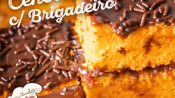 NADA MAIS NOSTÁLGICO QUE UM BOLO DE CENOURA COM CHOCOLATE!