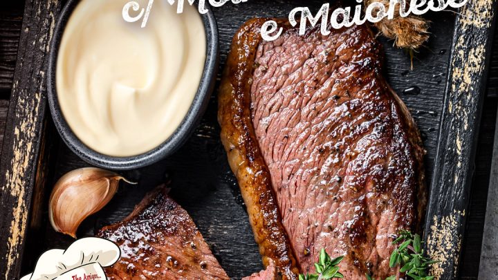 RECEITA DE PICANHA COM MOLHO DE ALHO E MAIONESE