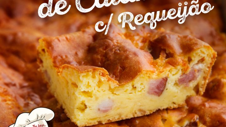 RECEITA DE TORTA DE CALABRESA COM REQUEIJÃO