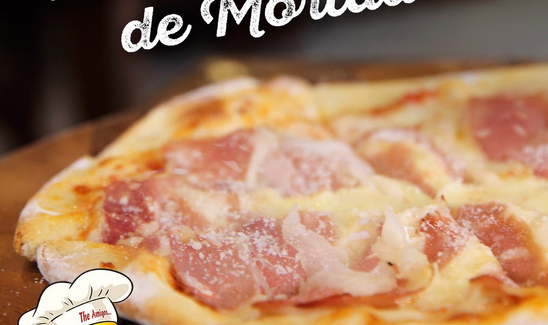 RECEITA DE PIZZA DE MORTADELA!