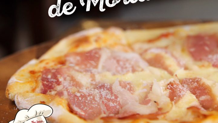 RECEITA DE PIZZA DE MORTADELA!