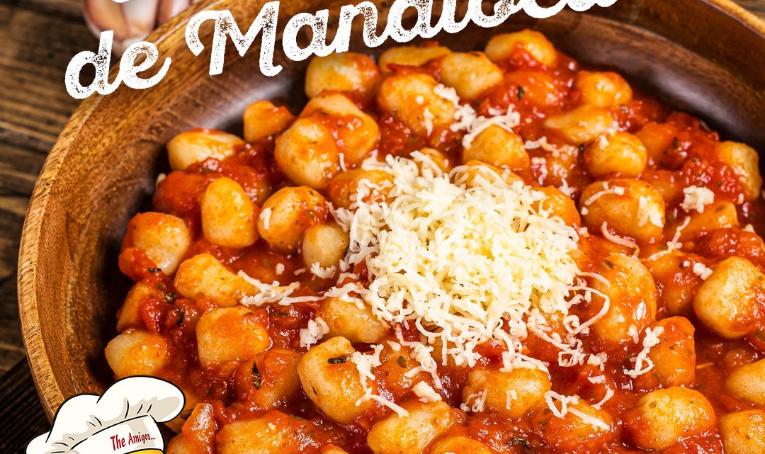 RECEITA DE NHOQUE DE MANDIOCA!