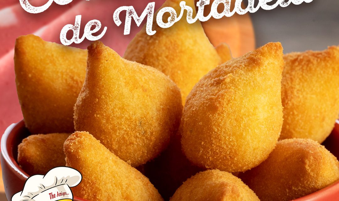 RECEITA DE COXINHA DE MORTADELA