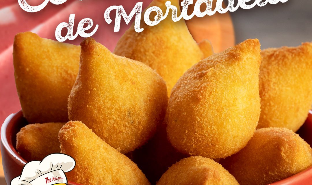 RECEITA DE COXINHA DE MORTADELA