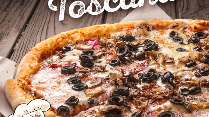 RECEITA DE PIZZA TOSCANA