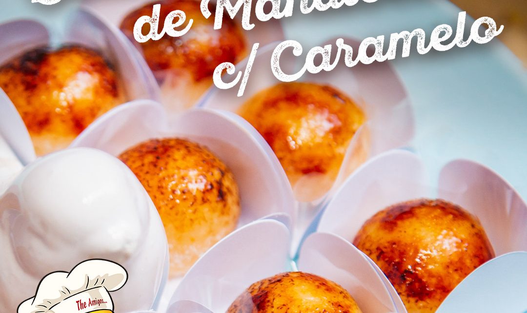 RECEITA DE BOLINHO DOCE DE MANDIOCA COM CARAMELO