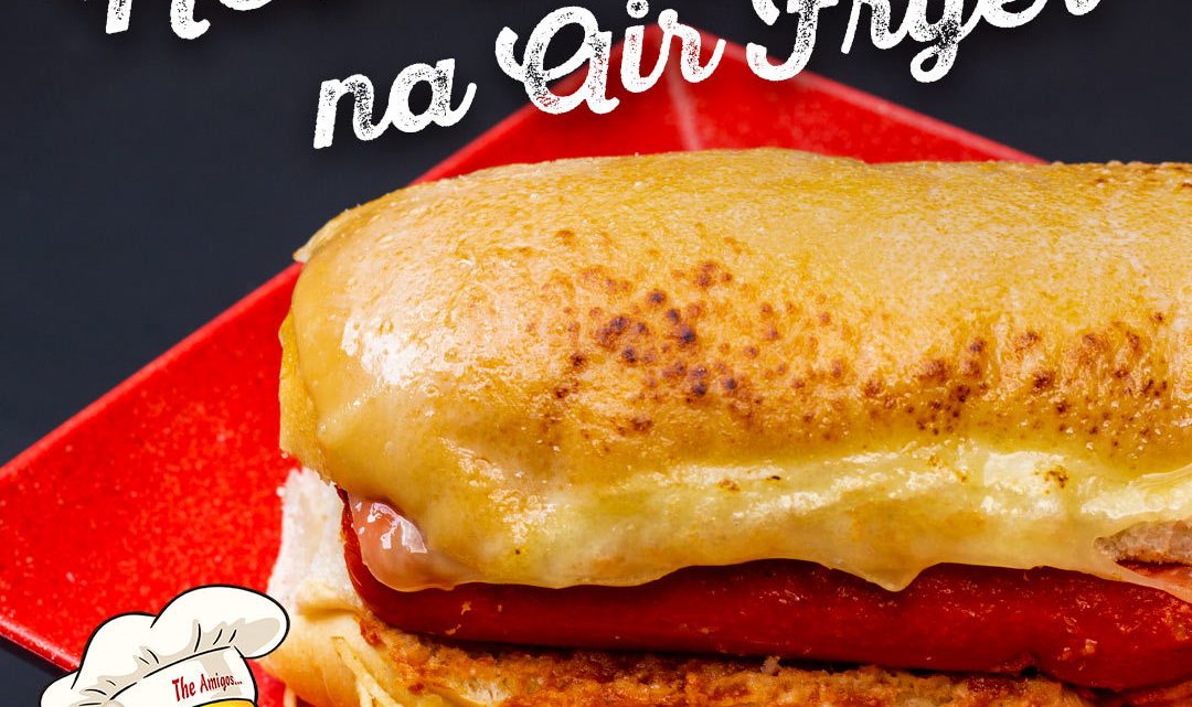 RECEITA DE HOT-DOG NA AIR FRYER