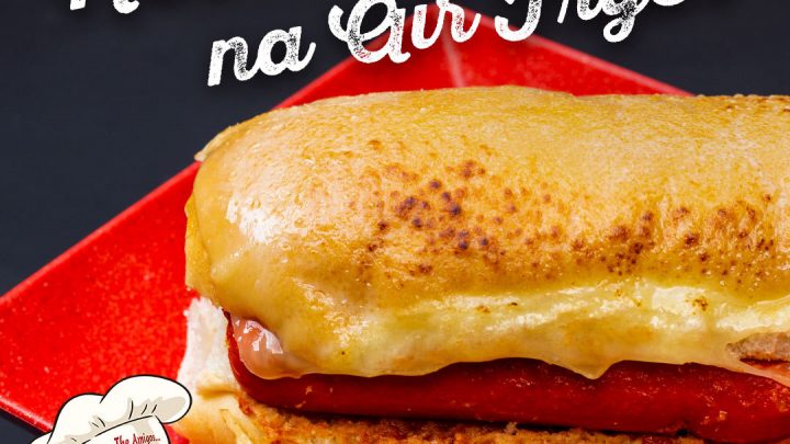 RECEITA DE HOT-DOG NA AIR FRYER