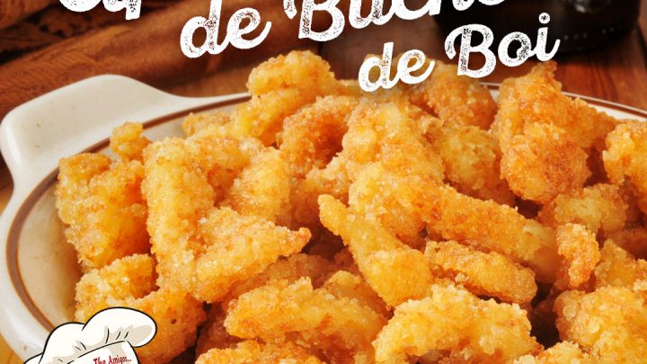 RECEITA DE APERITIVO DE BUCHO DE BOI!