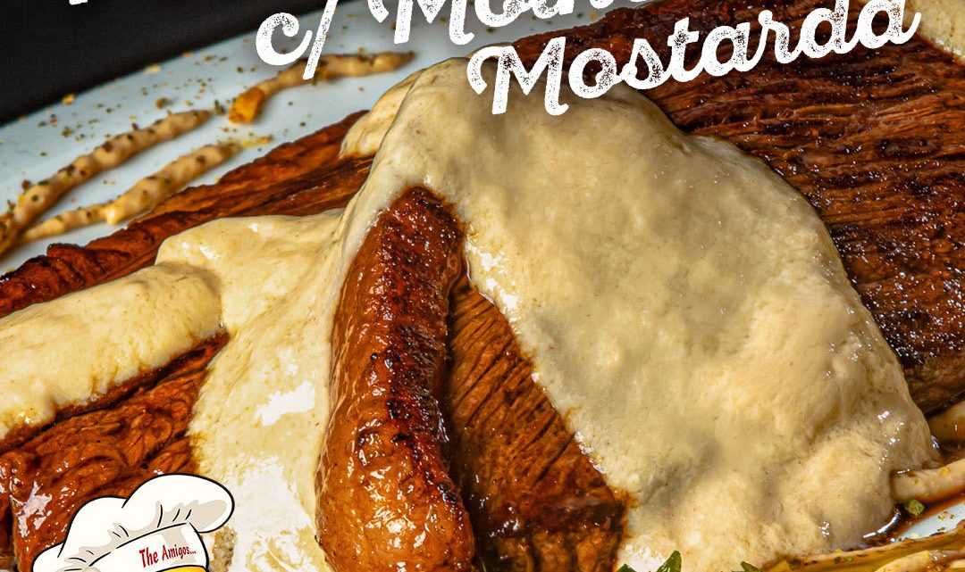 RECEITA DE PICANHA COM MOLHO DE MOSTARDA