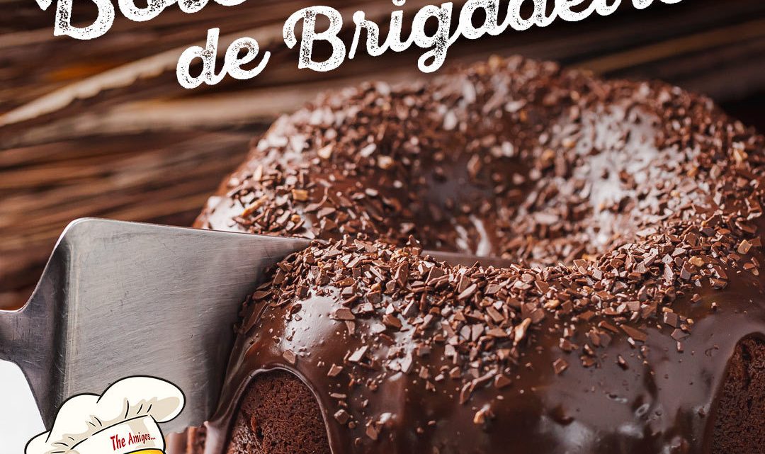 RECEITA DE BOLO VULCÃO DE BRIGADEIRO