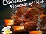 RECEITA DE COSTELA ASSADA COM MEL